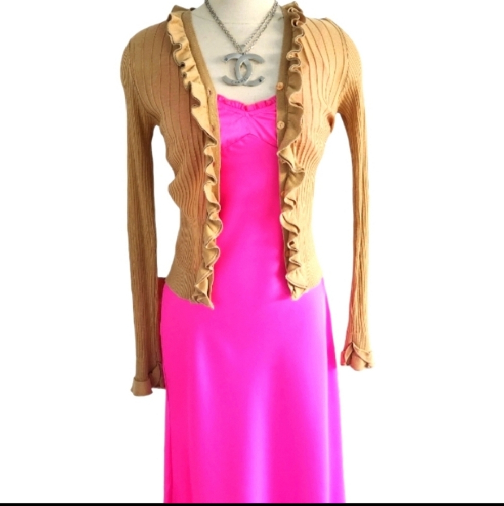ANNE FONTAINE Ruffled Cardigan - Picture 3 of 6
